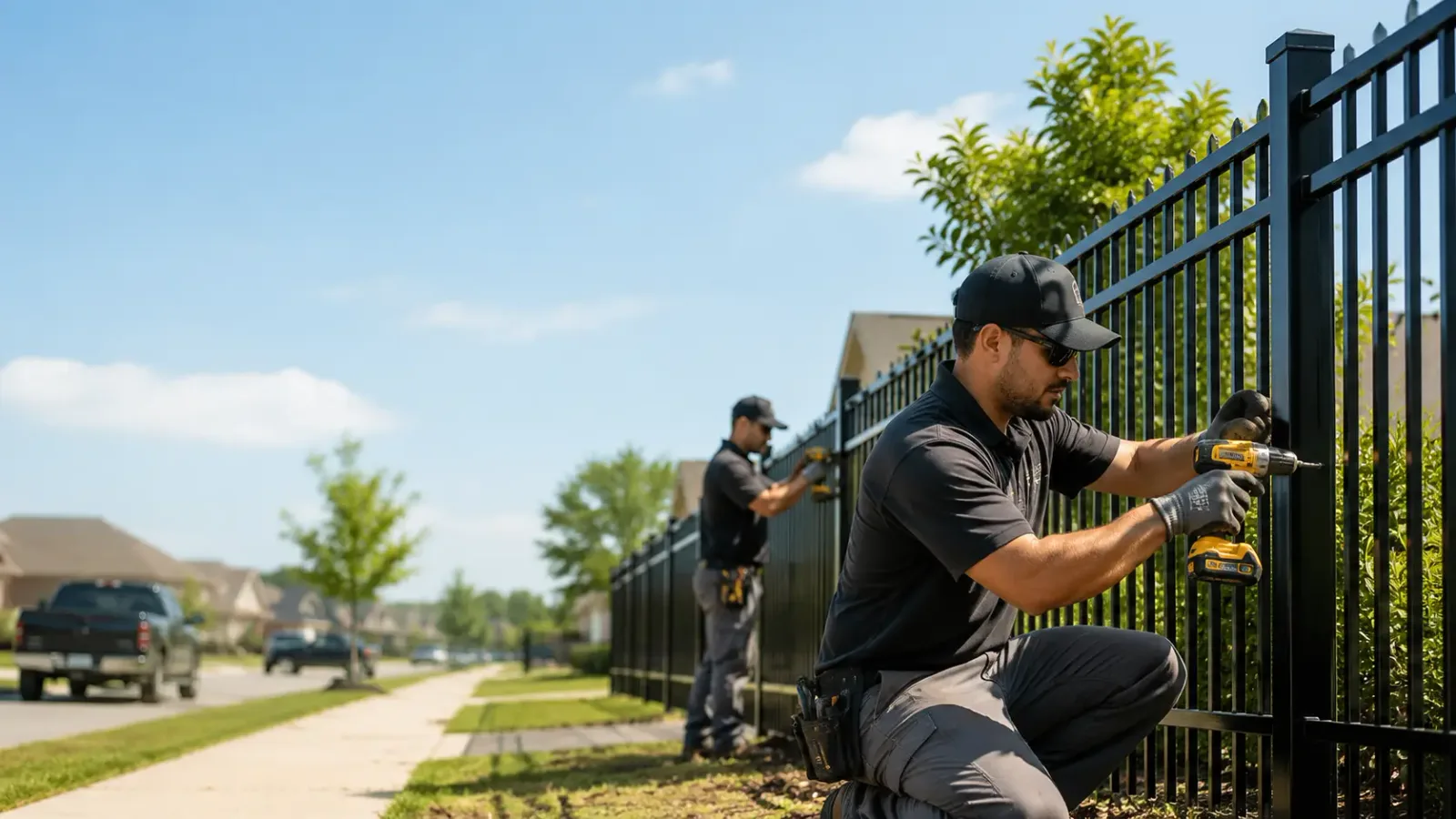 Metal Fence Installation in Groveton, TX